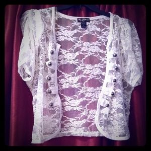 Delicious White Lace jacket